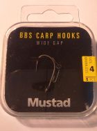 MUSTAD BBS CURVED SHANK ELITE SIZE 4
